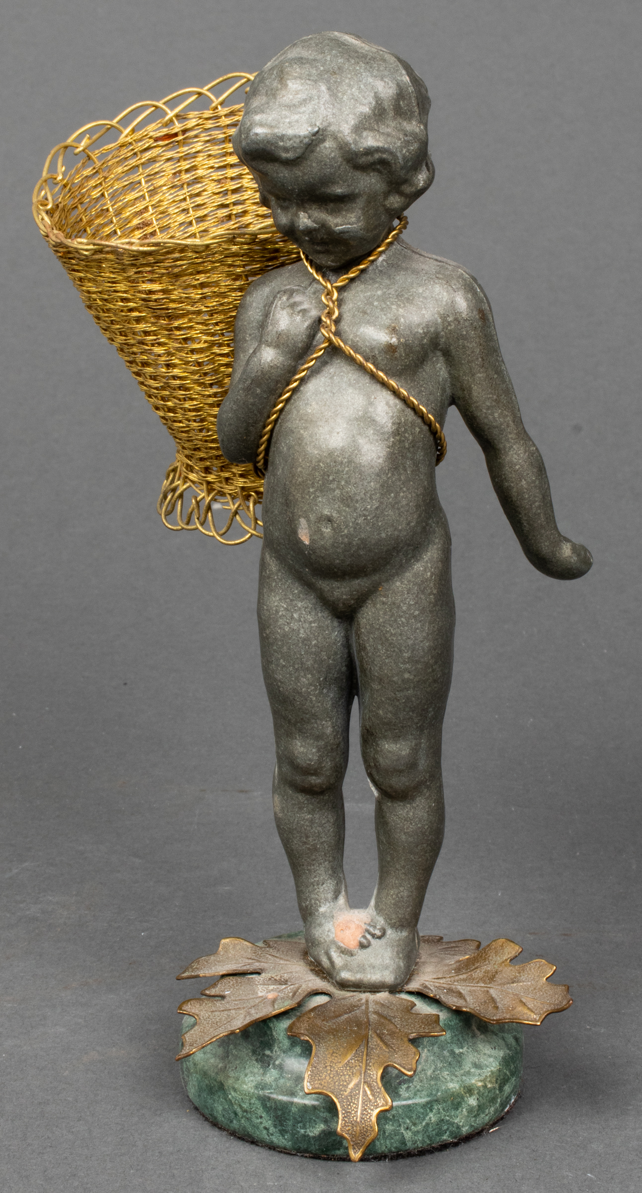 MIXED METAL MODEL OF A CHILD AND 3c3460