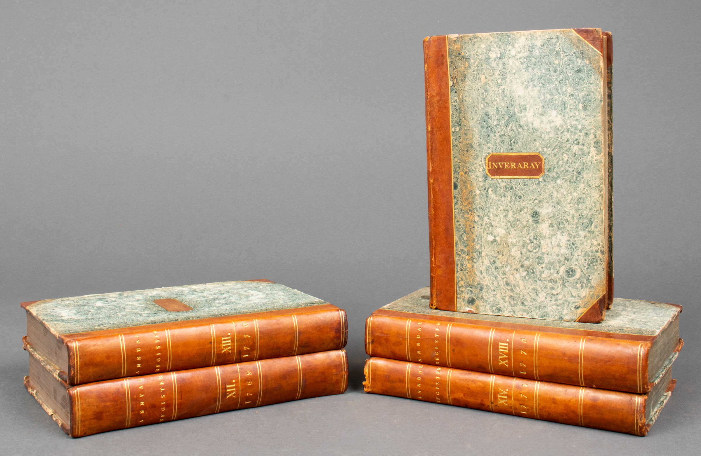 THE ANNUAL REGISTER, 5 VOLUMES,