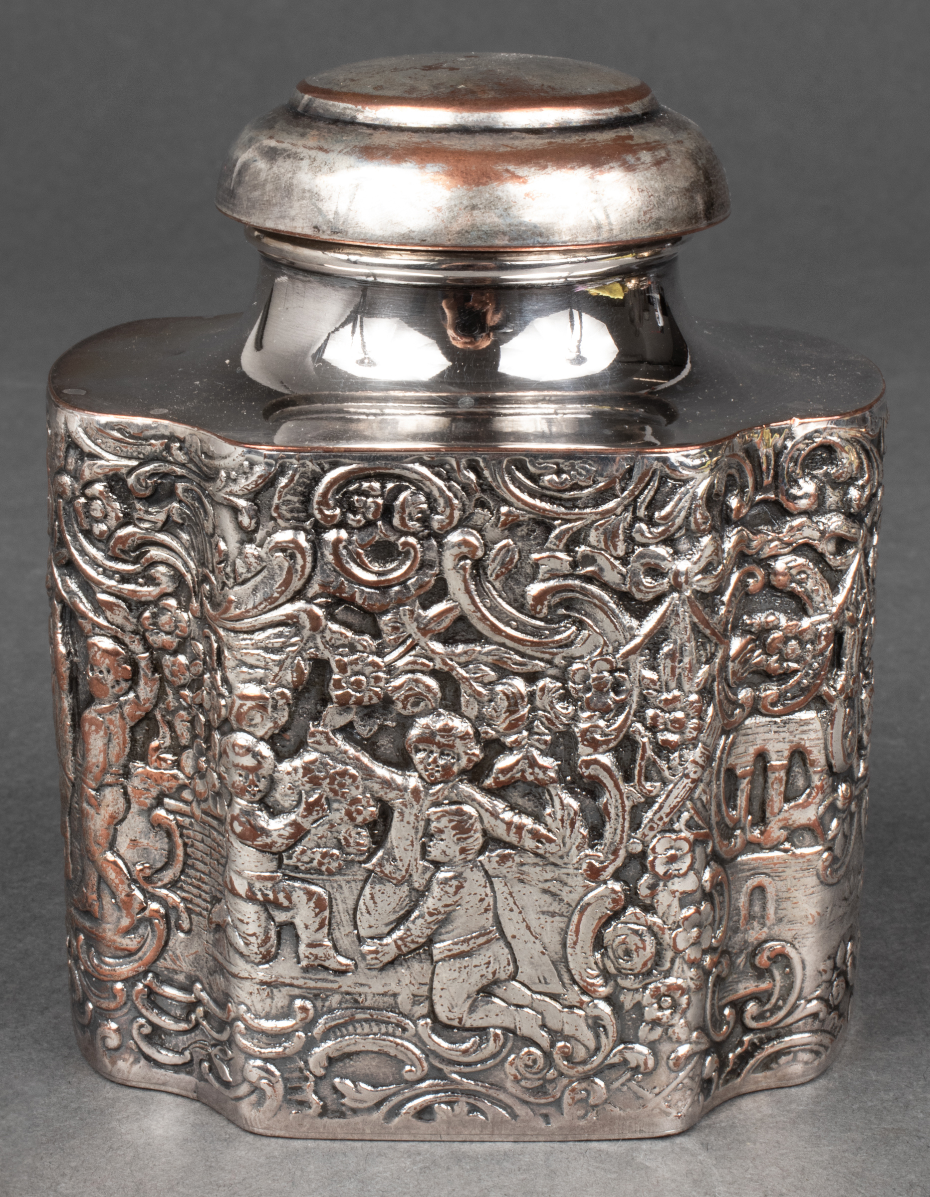 CONTINENTAL SILVER ON COPPER REPOUSSE 3c3633