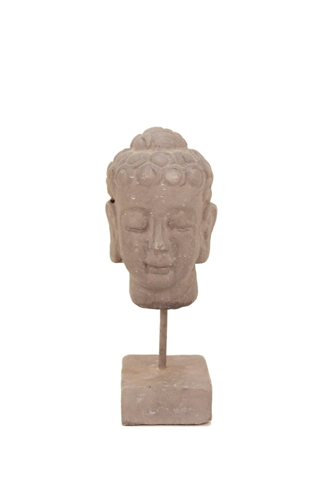 BUDDHA HEAD ON STAND Buddha head 3c3747
