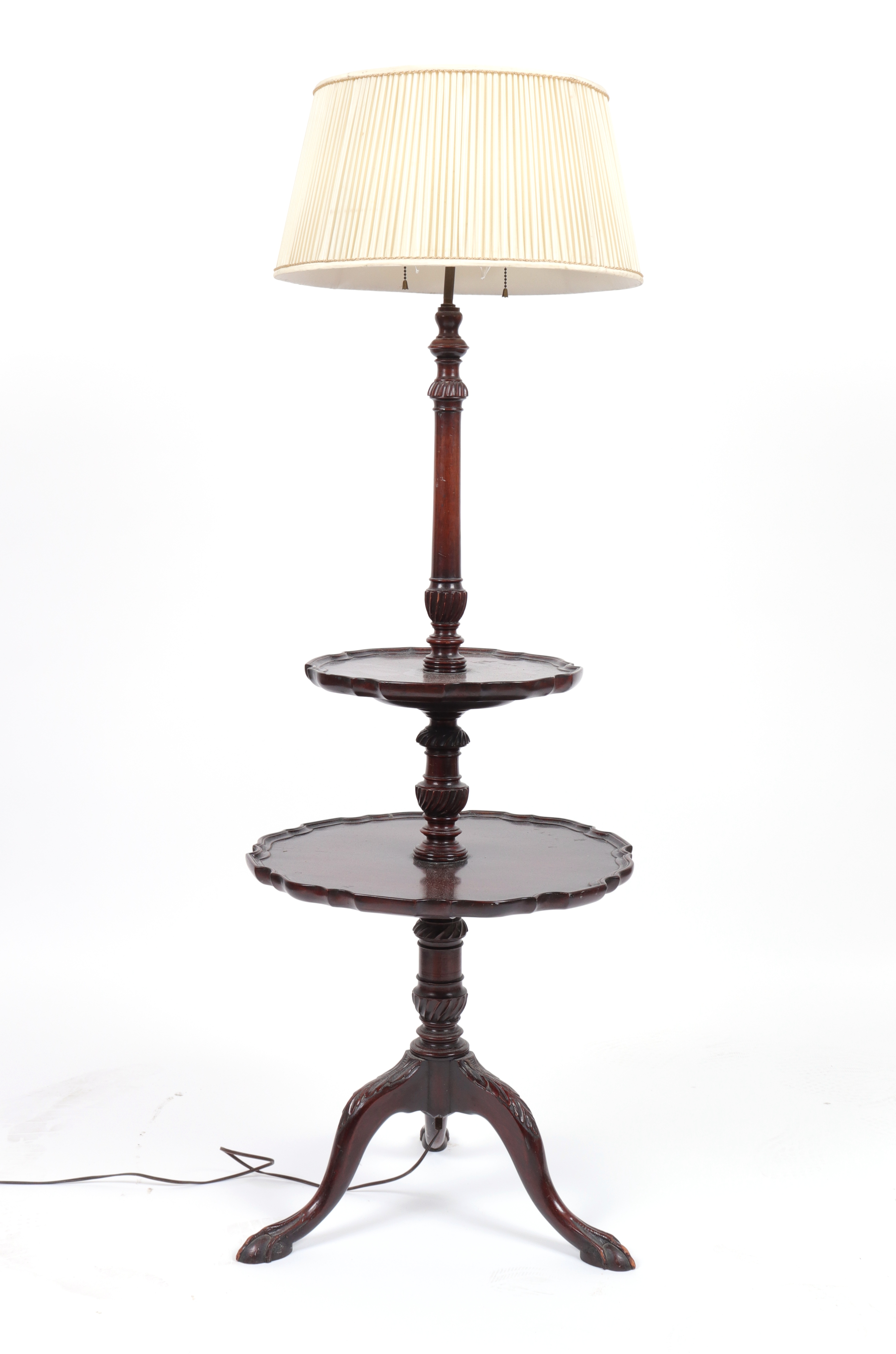 CHIPPENDALE STYLE FLOOR LAMP WITH 3c37a6