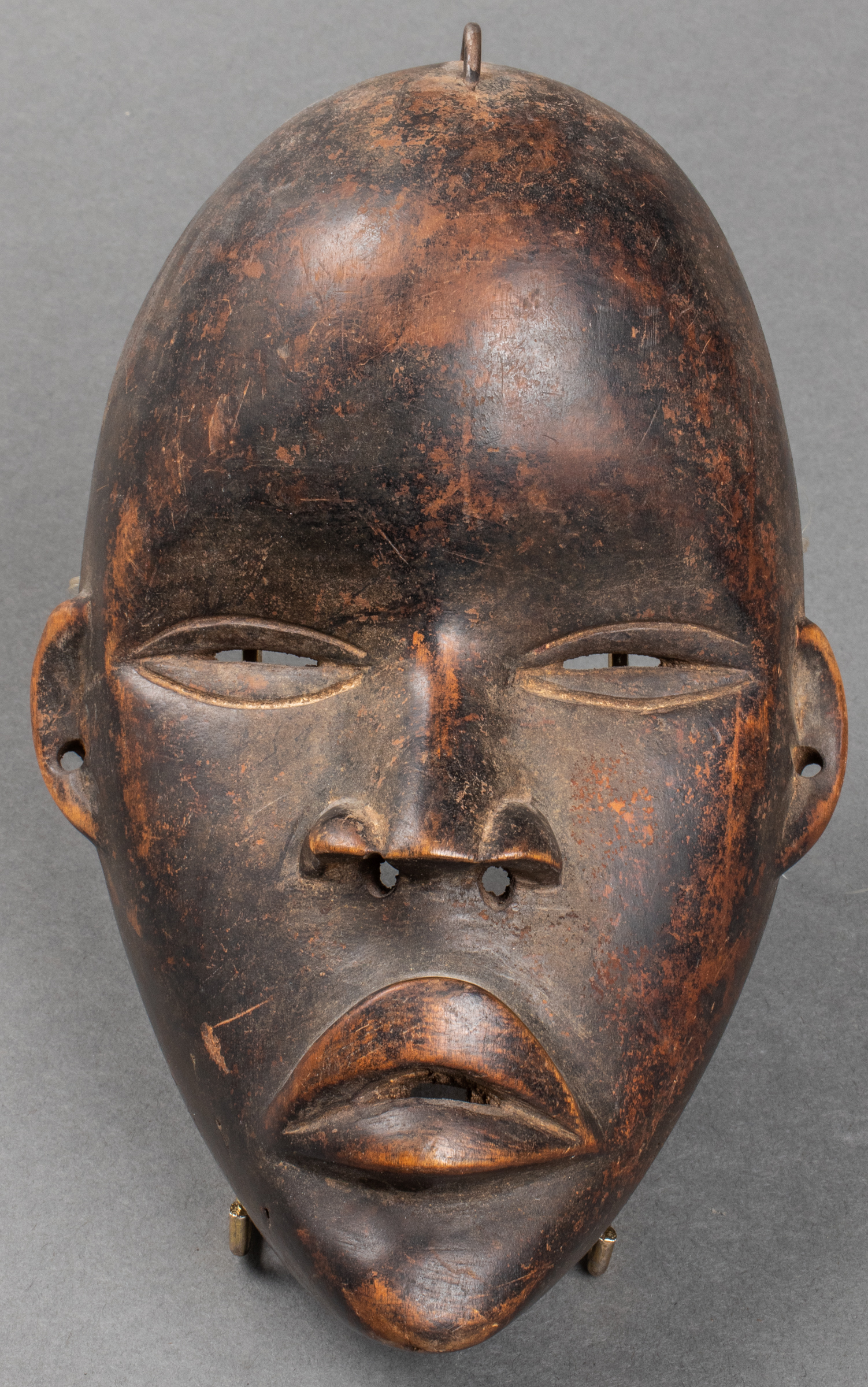 AFRICAN DAN CARVED WOOD MASK IVORY 3c38dc