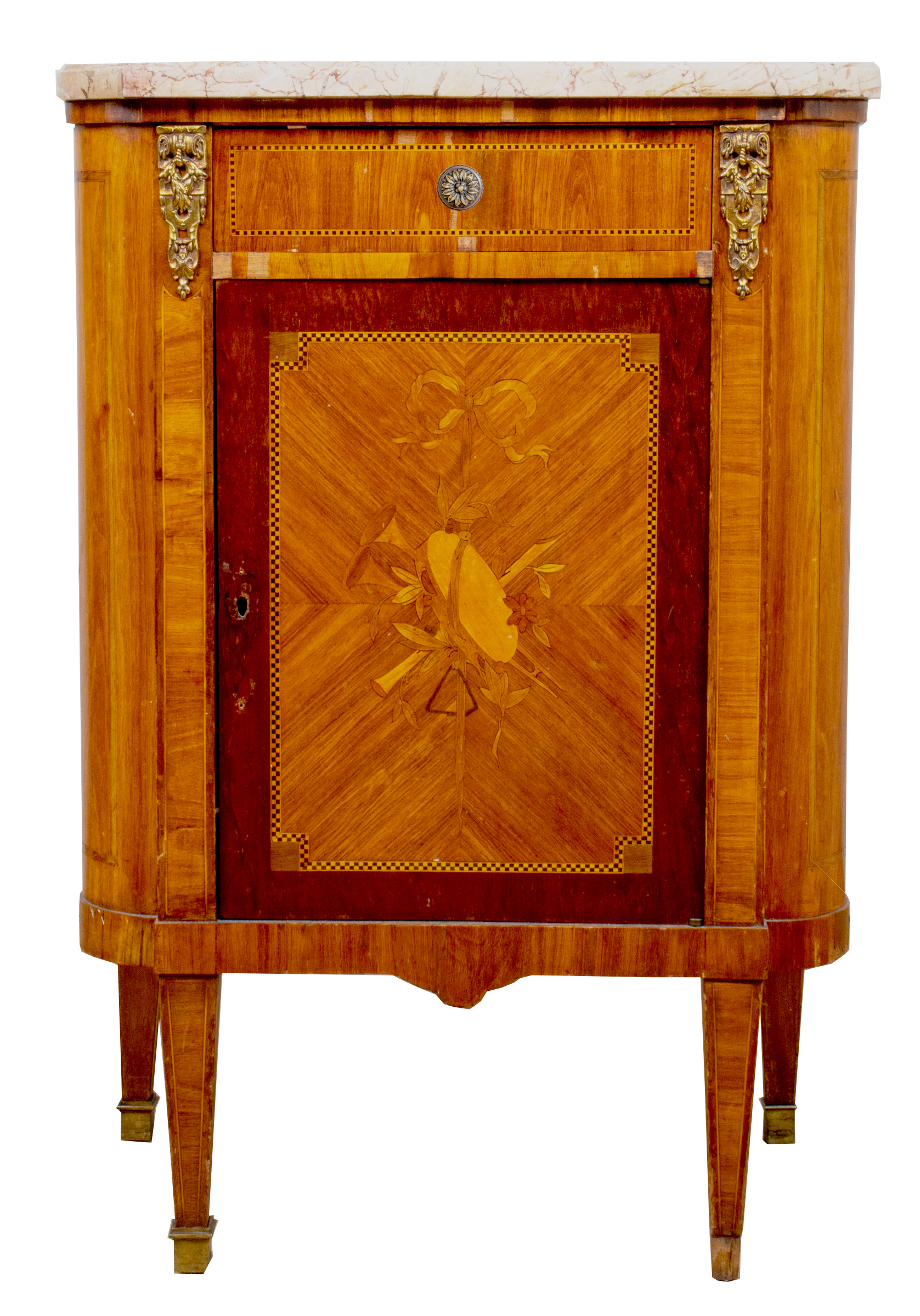 LOUIS XVI STYLE INLAID CABINET 3c38f3