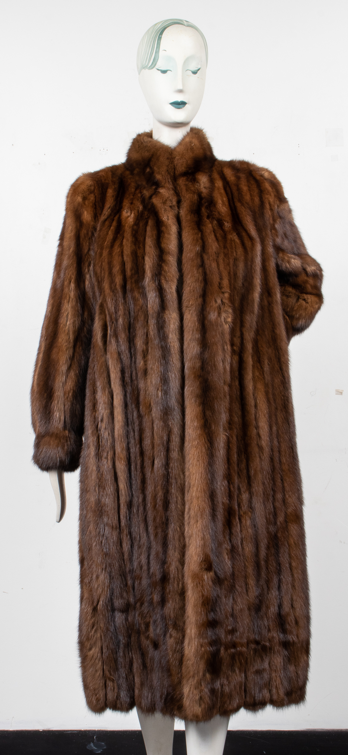 REVILLON BROWN SABLE FUR COAT Revillon 3c38f8