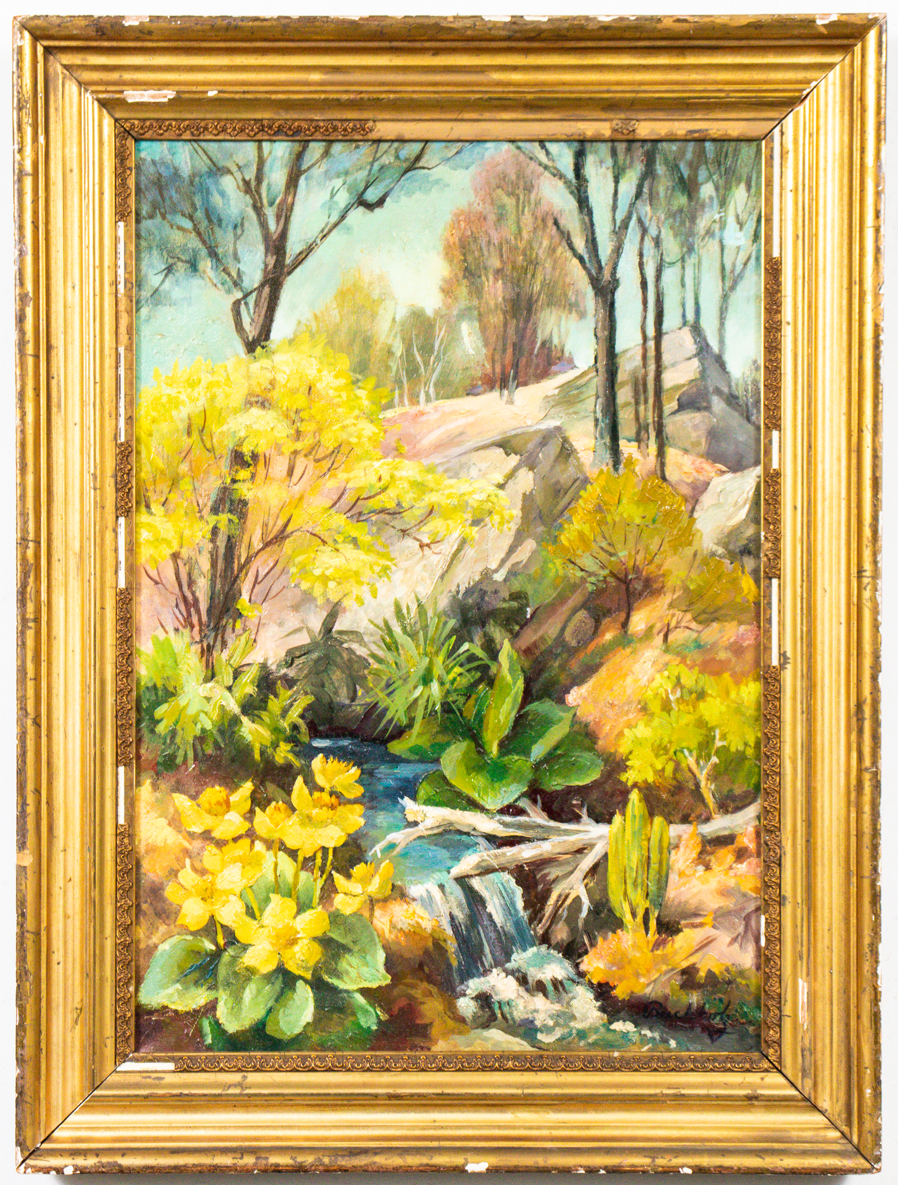 JACQUES BUCCHOLZ LANDSCAPE OIL 3c3982