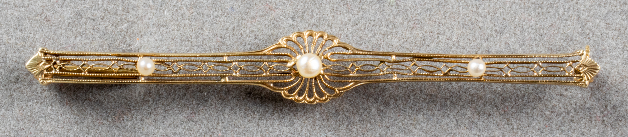 EDWARDIAN 14K YELLOW GOLD SEED 3c39ac