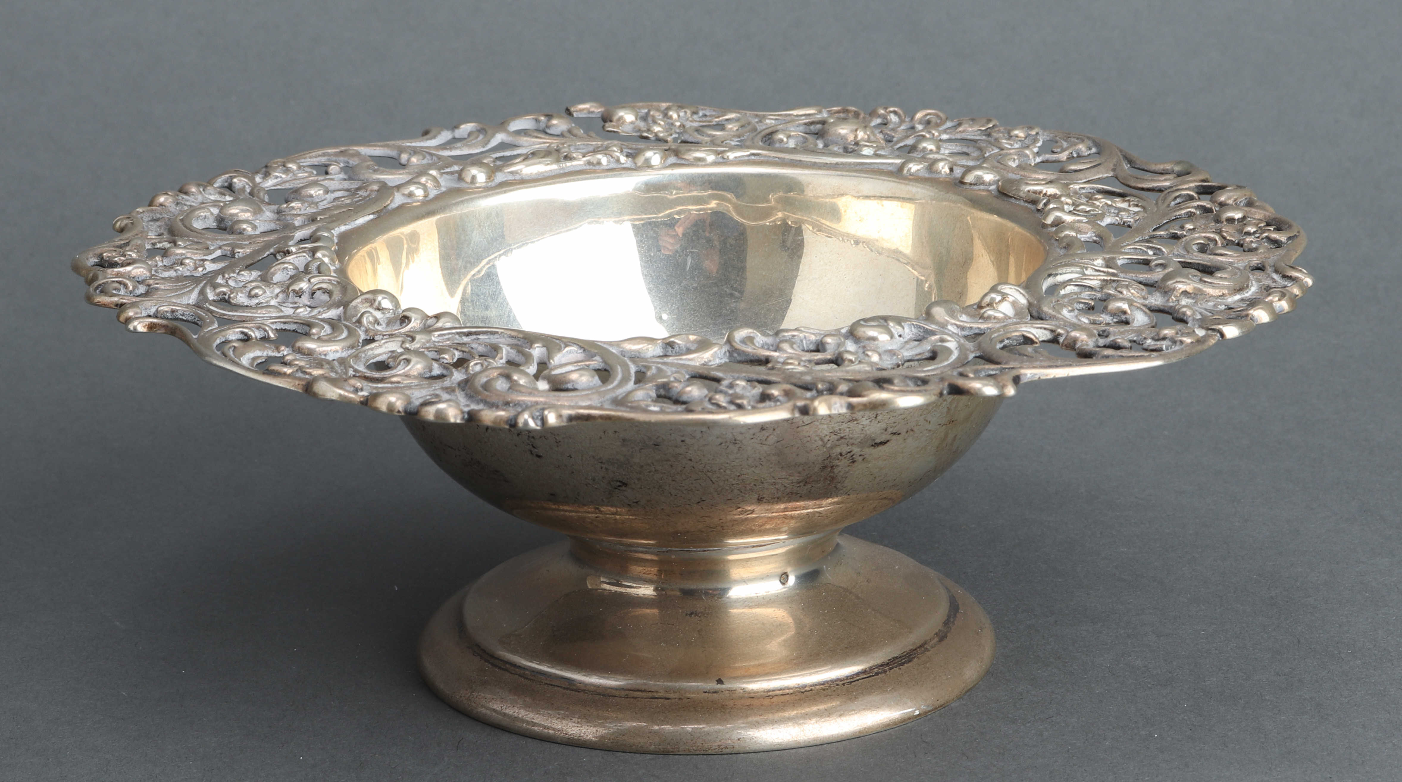 WRIGHT KAY & CO. SILVER COMPOTE