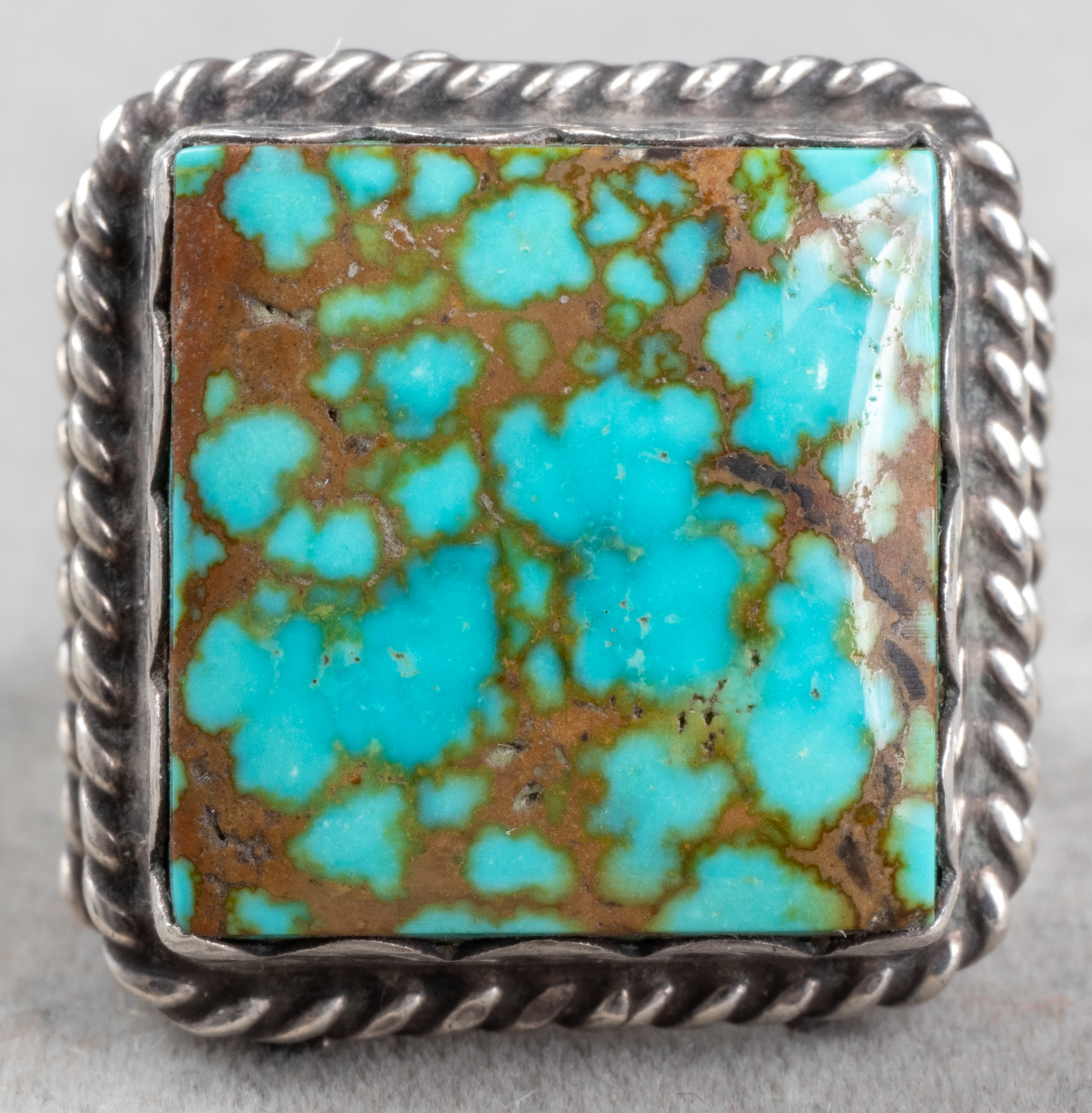 NATIVE AMERICAN NAVAJO SILVER TURQUOISE