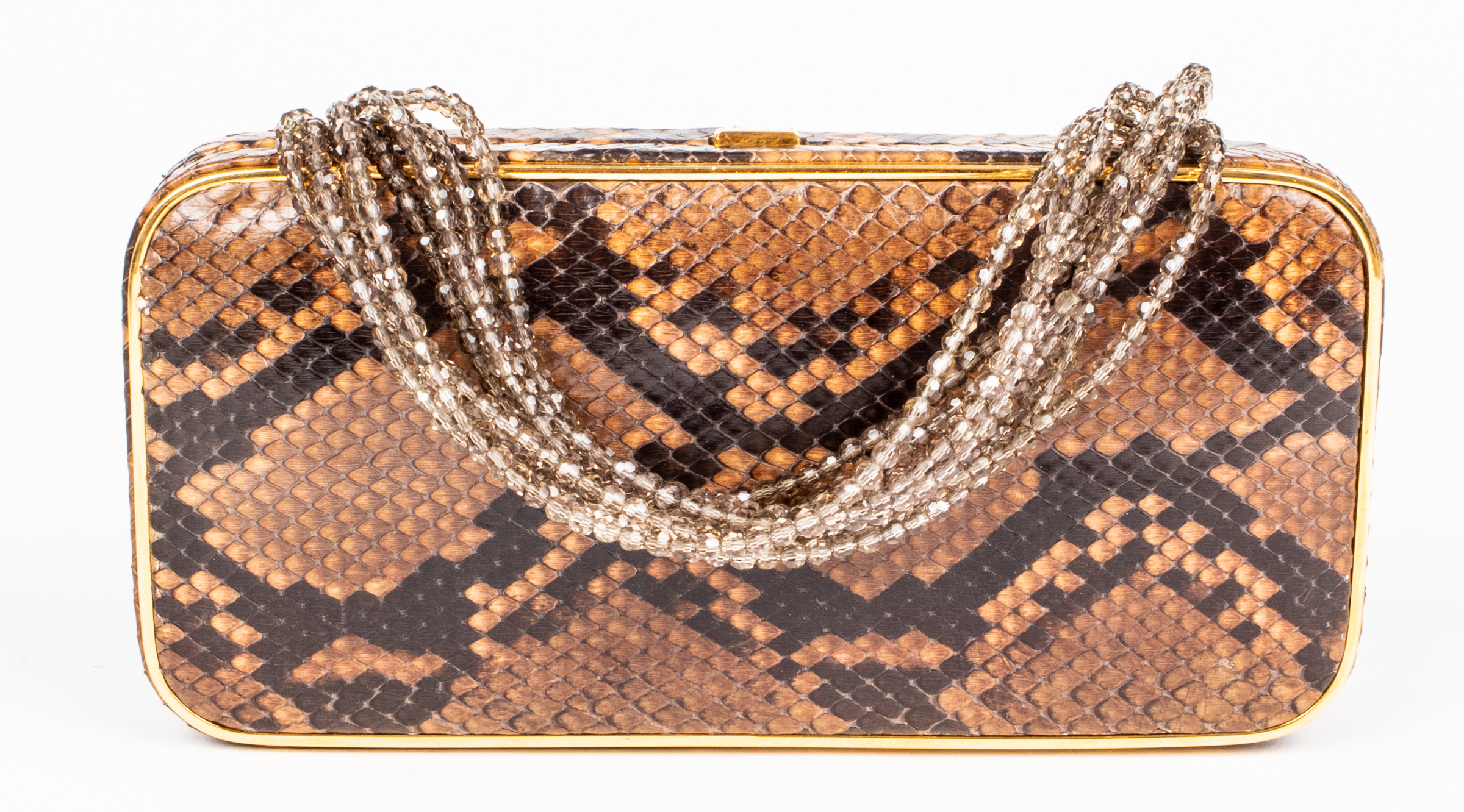 DARBY SCOTT PYTHON PRINT HANDBAG 3c3b47