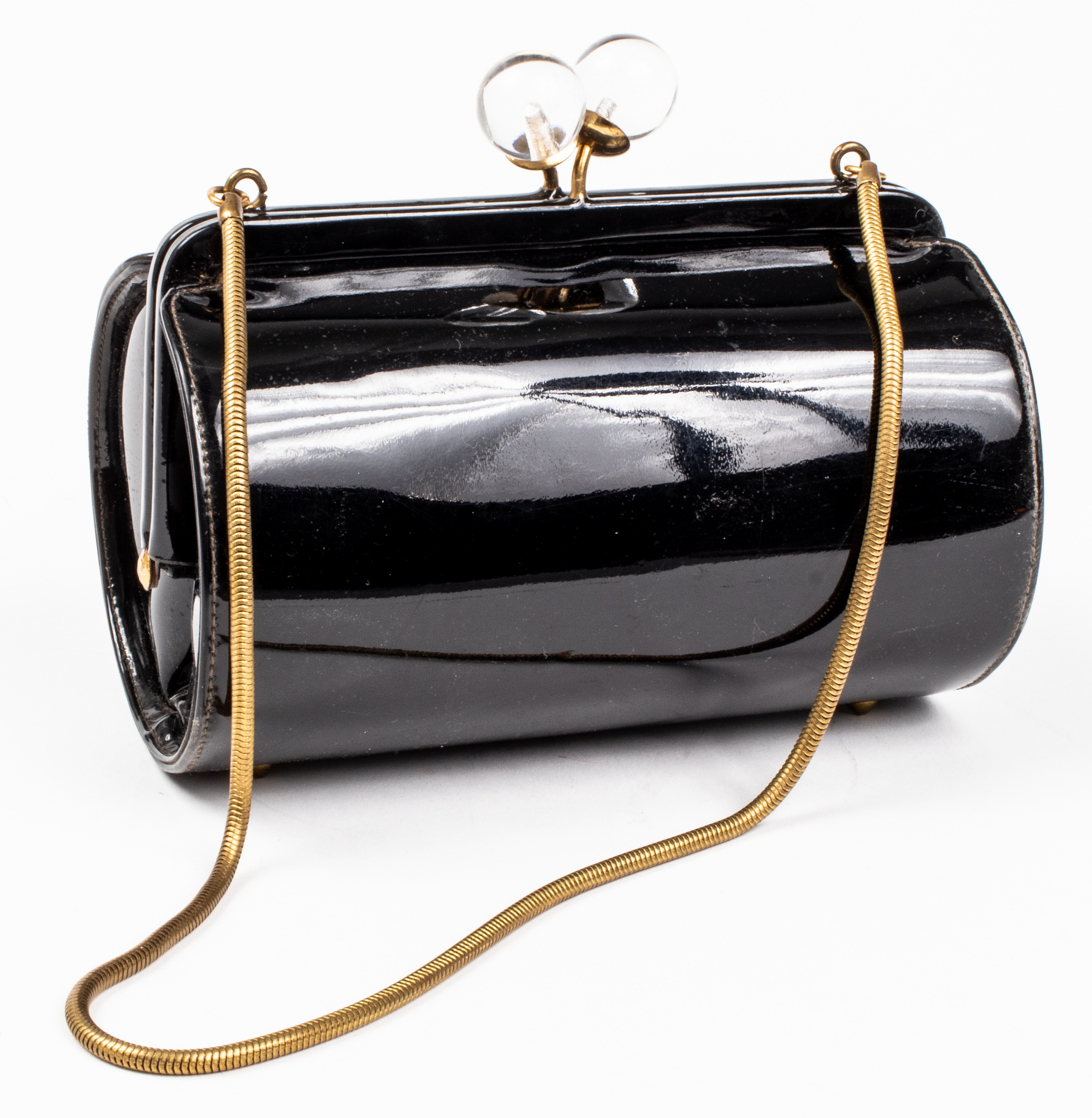 VINTAGE PATENT LEATHER HANDBAG