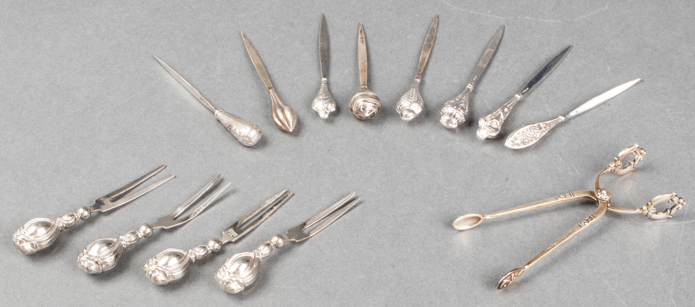 STERLING SILVER HOR D OEUVRES PICKS 3c3bcf