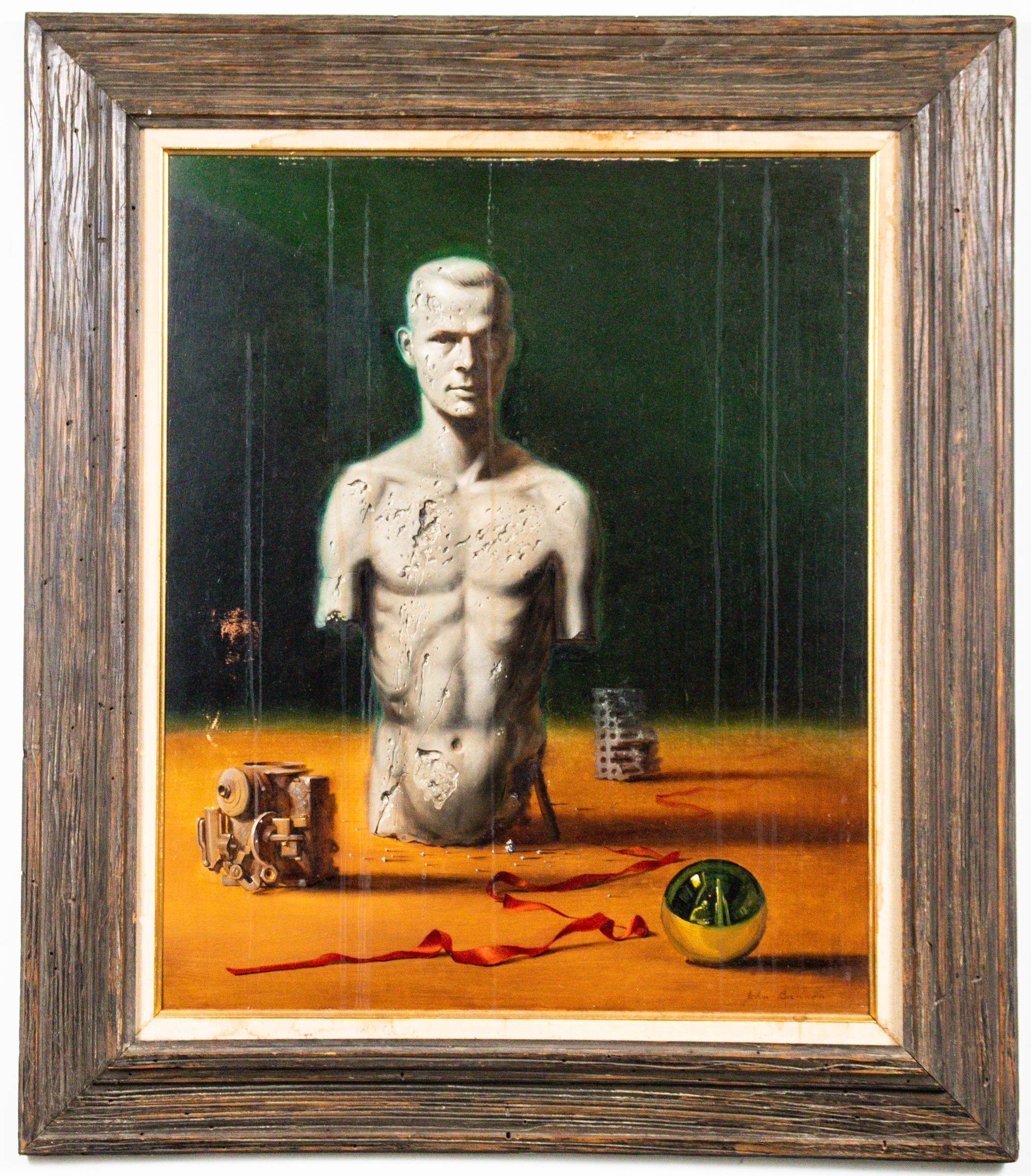 JOHN BANNON SELF PORTRAIT SURREALIST 3c3c20