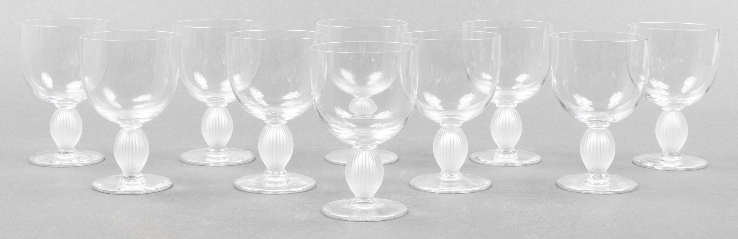 LALIQUE CLEAR CRYSTAL LANGEAIS 3c3c55