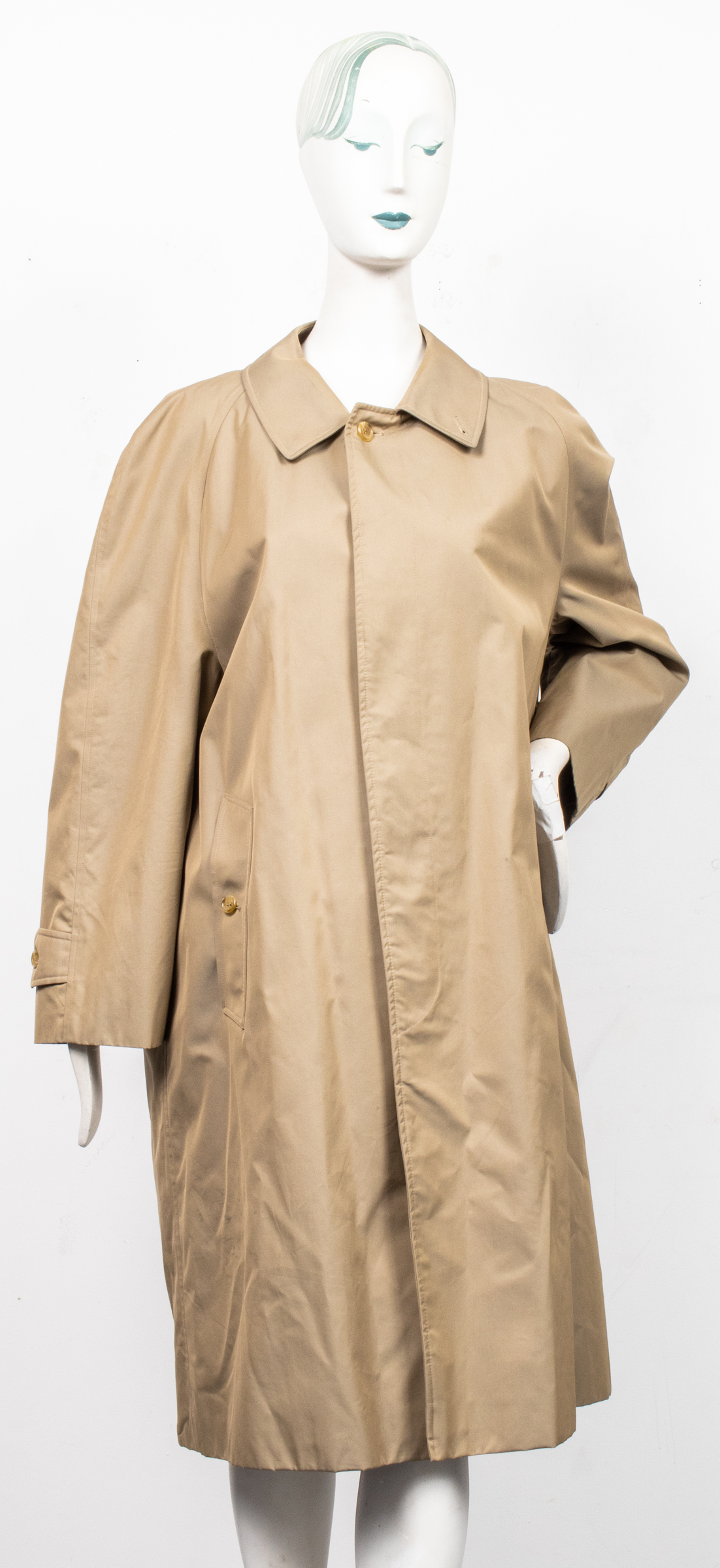 BURBERRY TAN COTTON TRENCH COAT 3c3caa