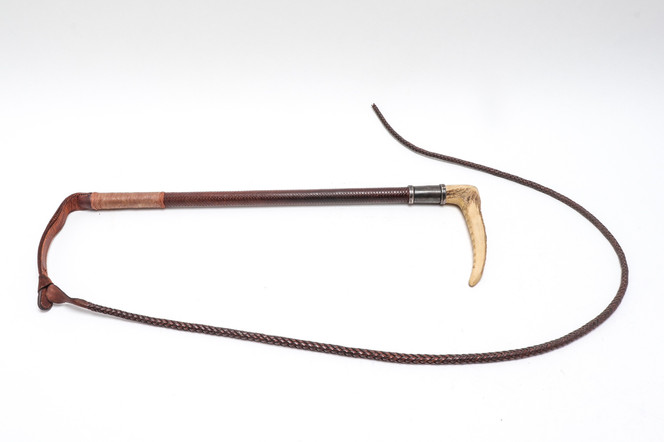 SWAINE ADENEY ANTLER LEATHER  3c3efb