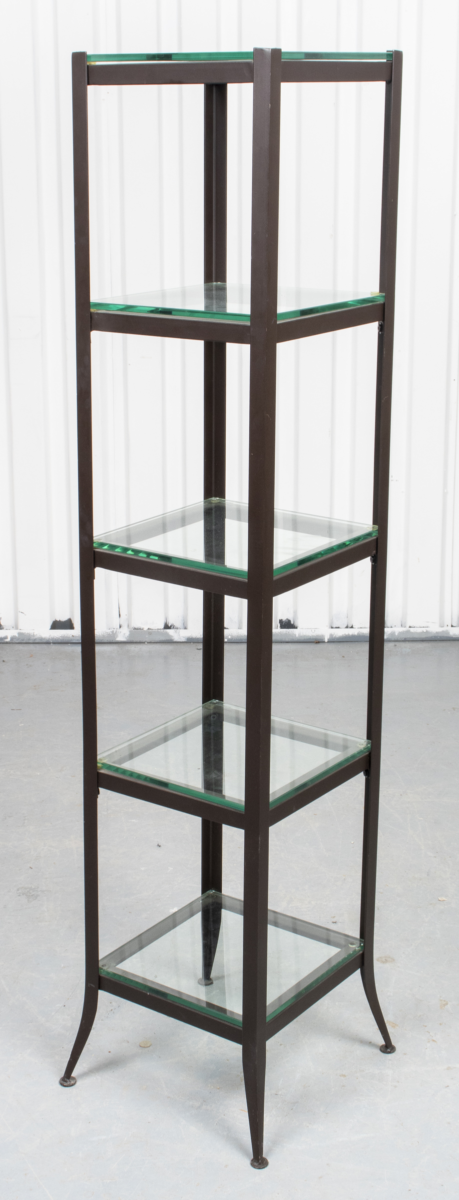 MODERN FIVE TIER ETAGERE Modern 3c3f6c