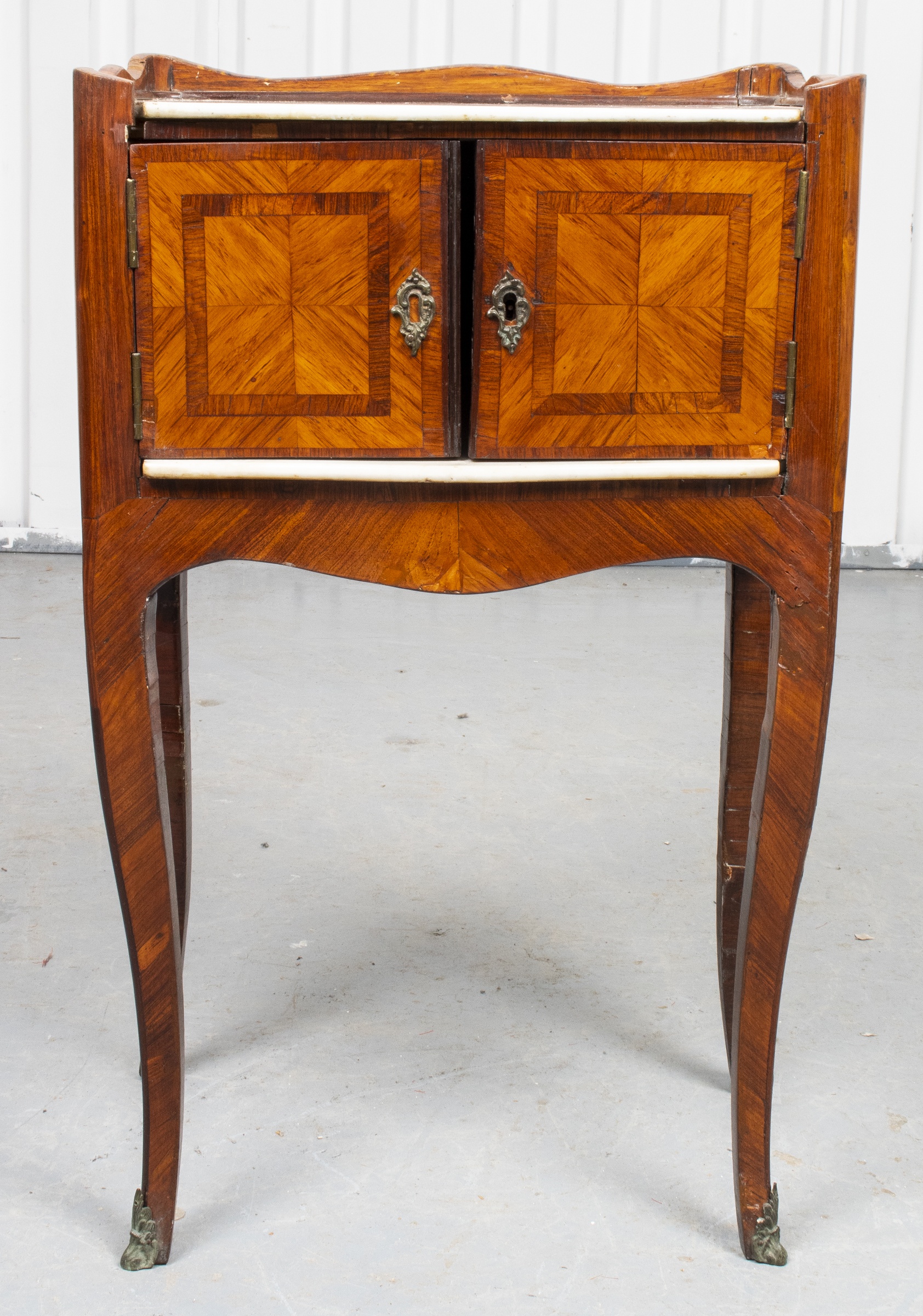 LOUIS XV STYLE PARQUETRY AND MARBLE 3c3f6d