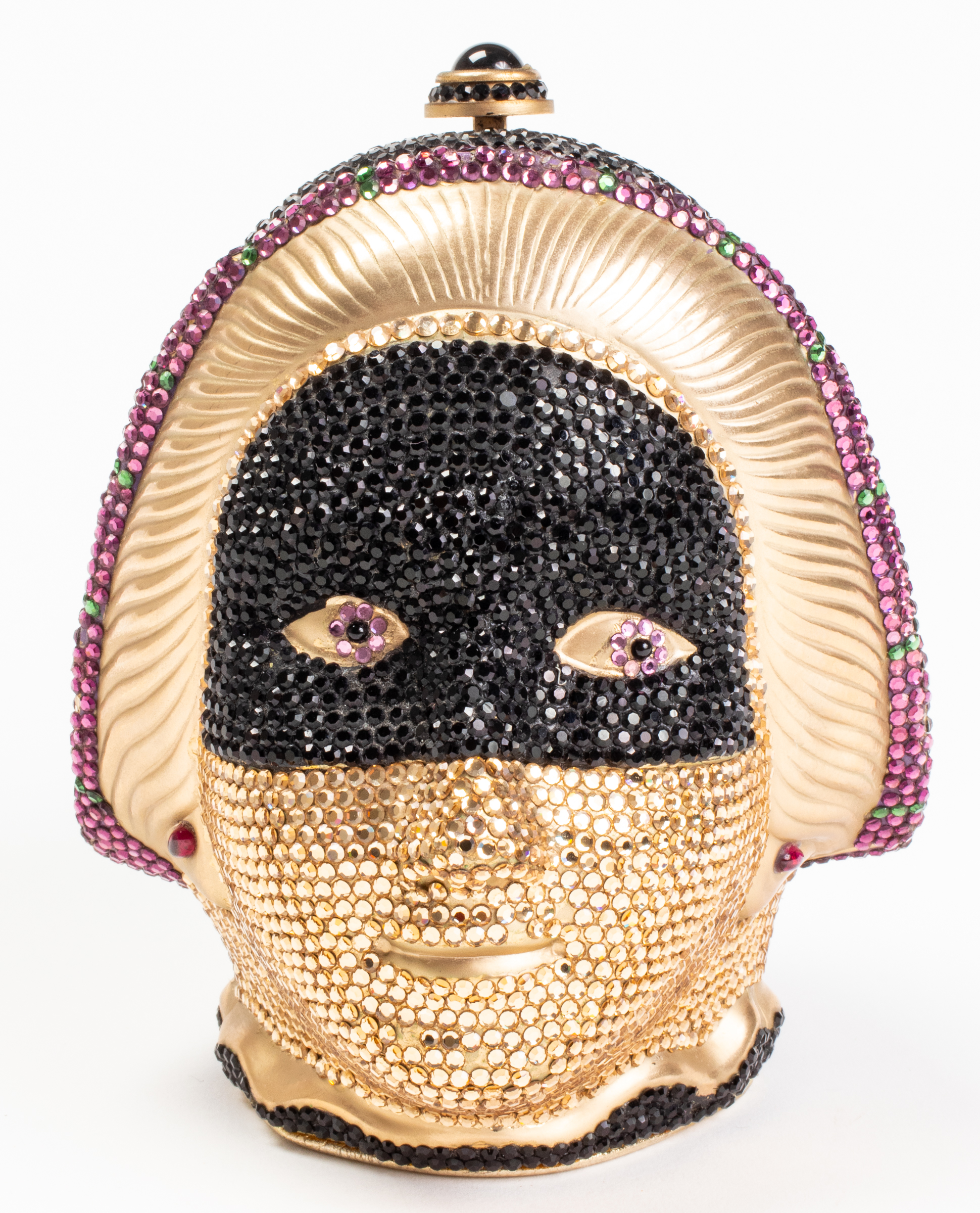 JUDITH LEIBER VENETIAN MASKED MINAUDIERE