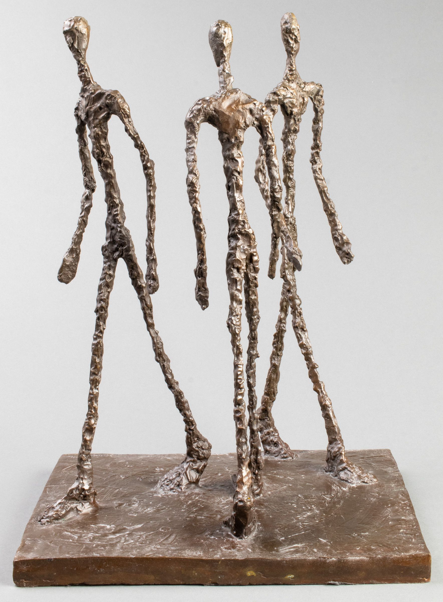 AFTER GIACOMETTI THREE FIGURES  3c4042