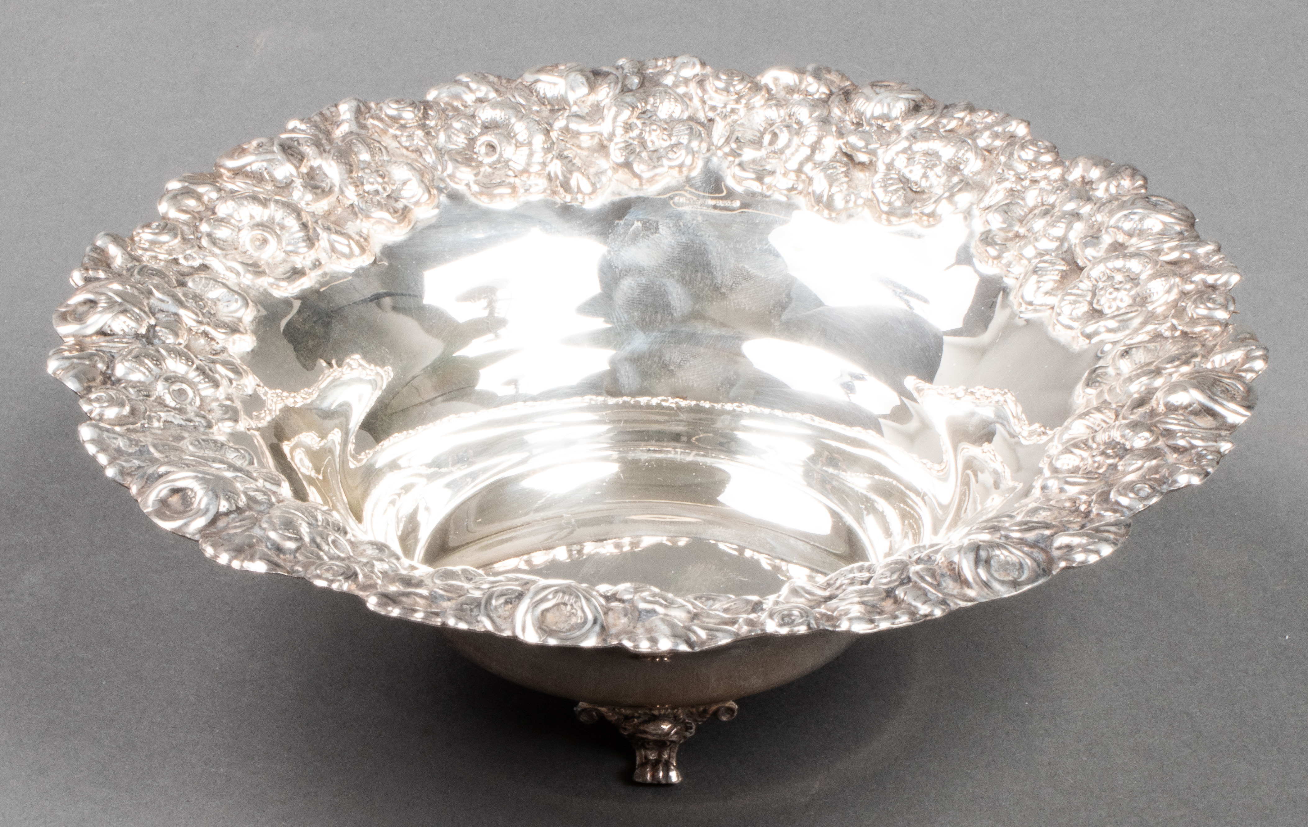 HAZORFIM JUDAICA SILVER BOWL WITH