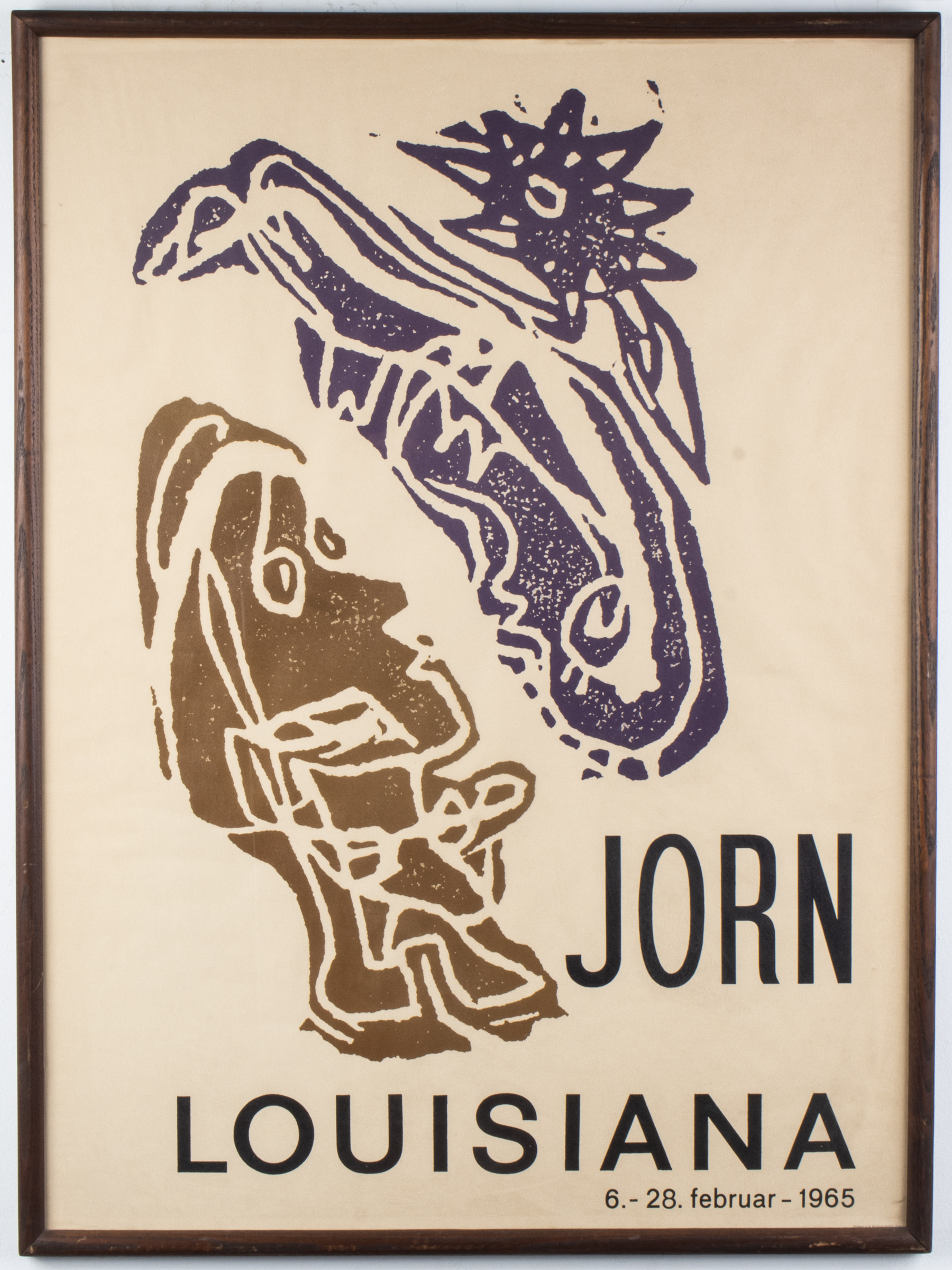 ASGER JORN POSTER FOR LOUISIANA