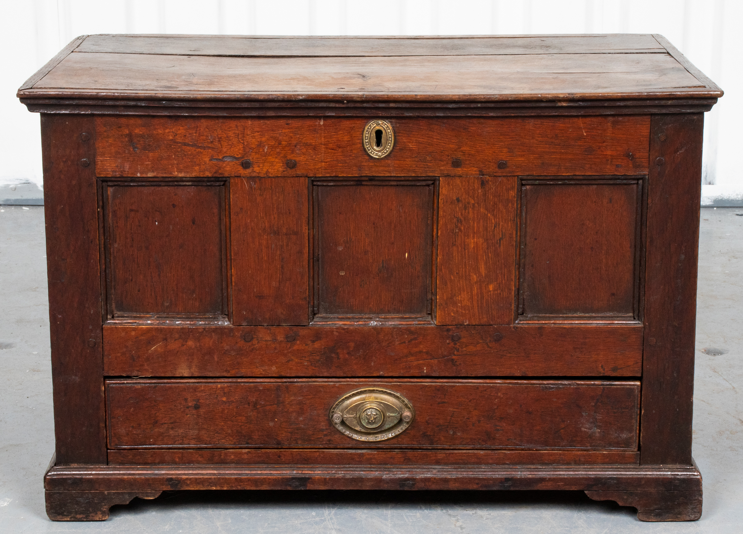 RUSTIC OAK BLANKET CHEST Rustic 3c4111