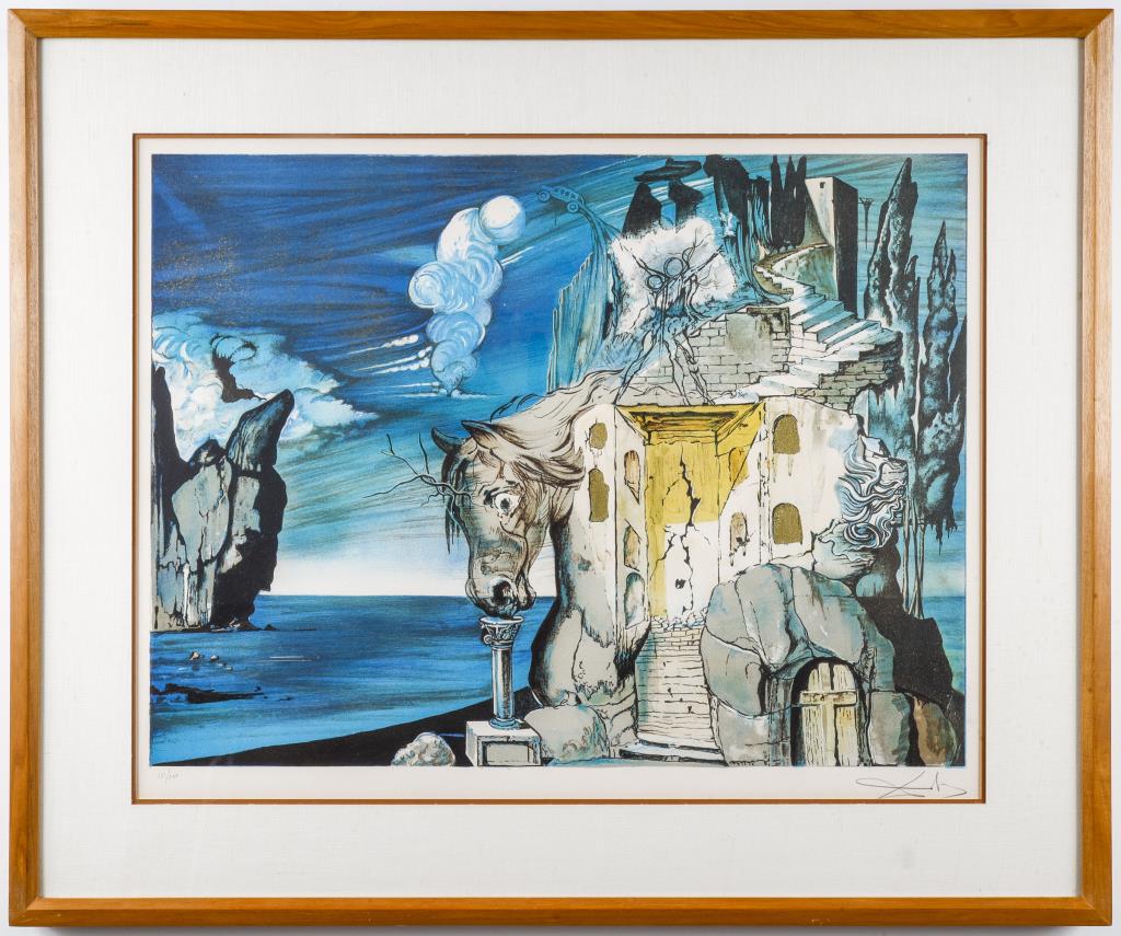 SALVADOR DALI MAD TRISTAN LITHOGRAPH  3c4143