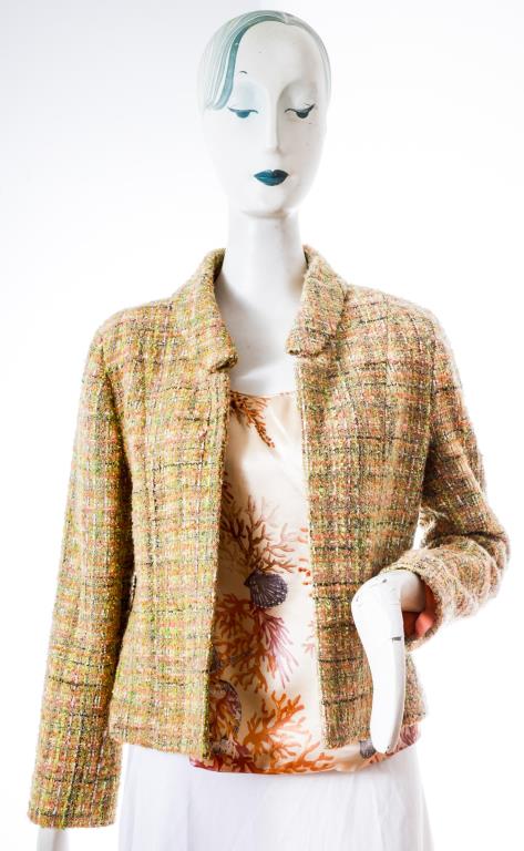 CYNTHIA ROSE MULTICOLOR TWEED JACKET 3c41d4