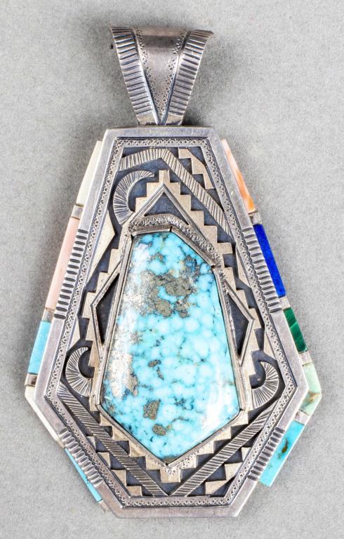 PETER NELSON NAVAJO SILVER COLORED 3c41f0