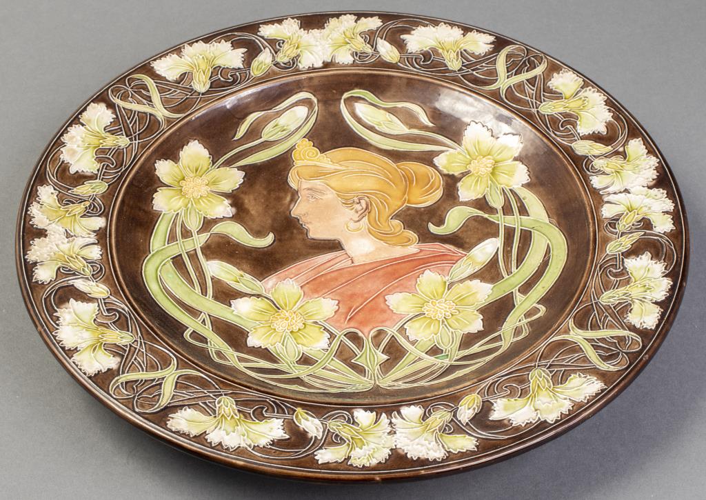 ART NOUVEAU CERAMIC DECORATIVE 3c4200