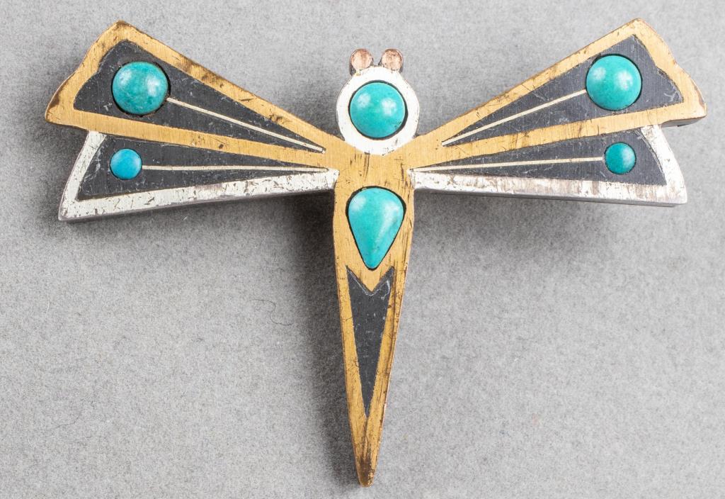 CECILIA PIEDRA NEGRA TAXCO SILVER TURQUOISE