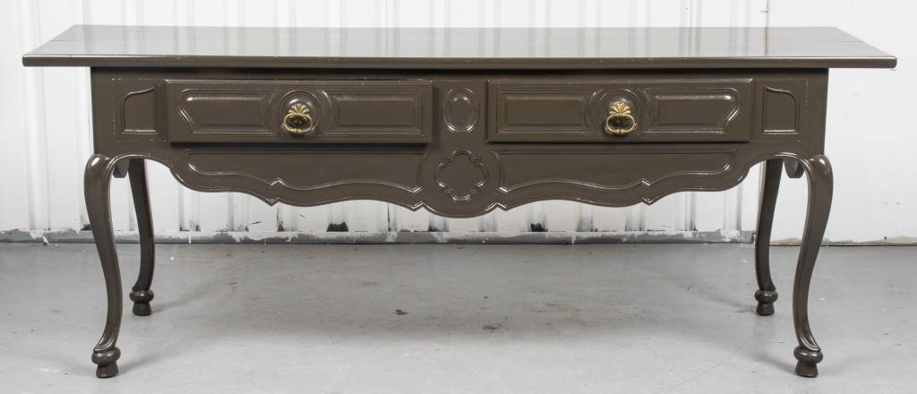 ROCOCO STYLE PAINTED CONSOLE TABLE