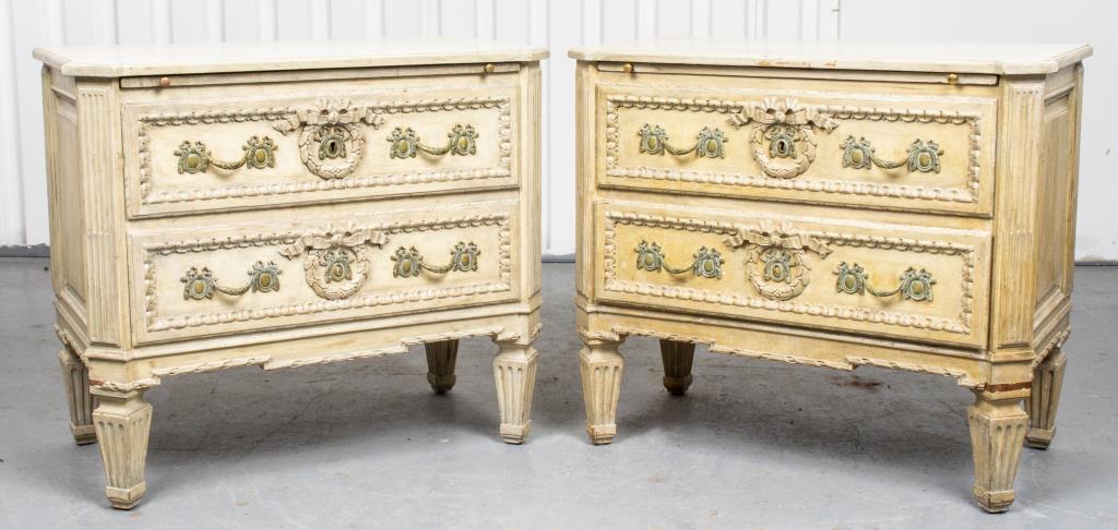 NEOCLASSICAL STYLE CHEST OF DRAWERS,