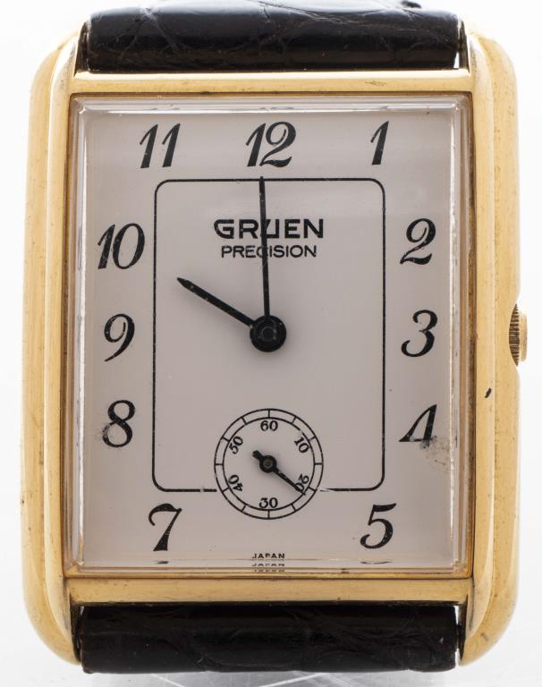 VINTAGE GRUEN GOLD TONE STAINLESS 3c42c8