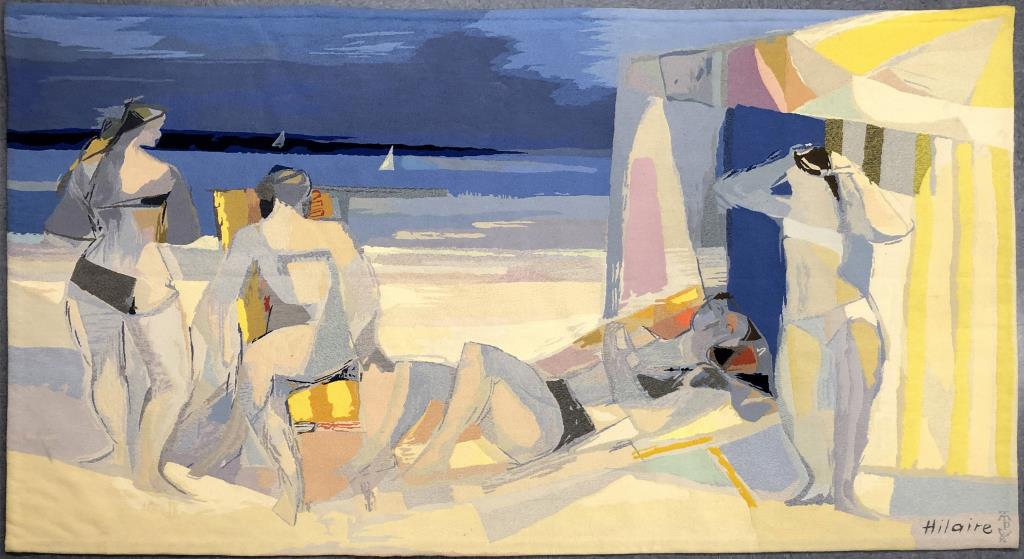 CAMILLE HILAIRE "THE BATHERS" WOOL