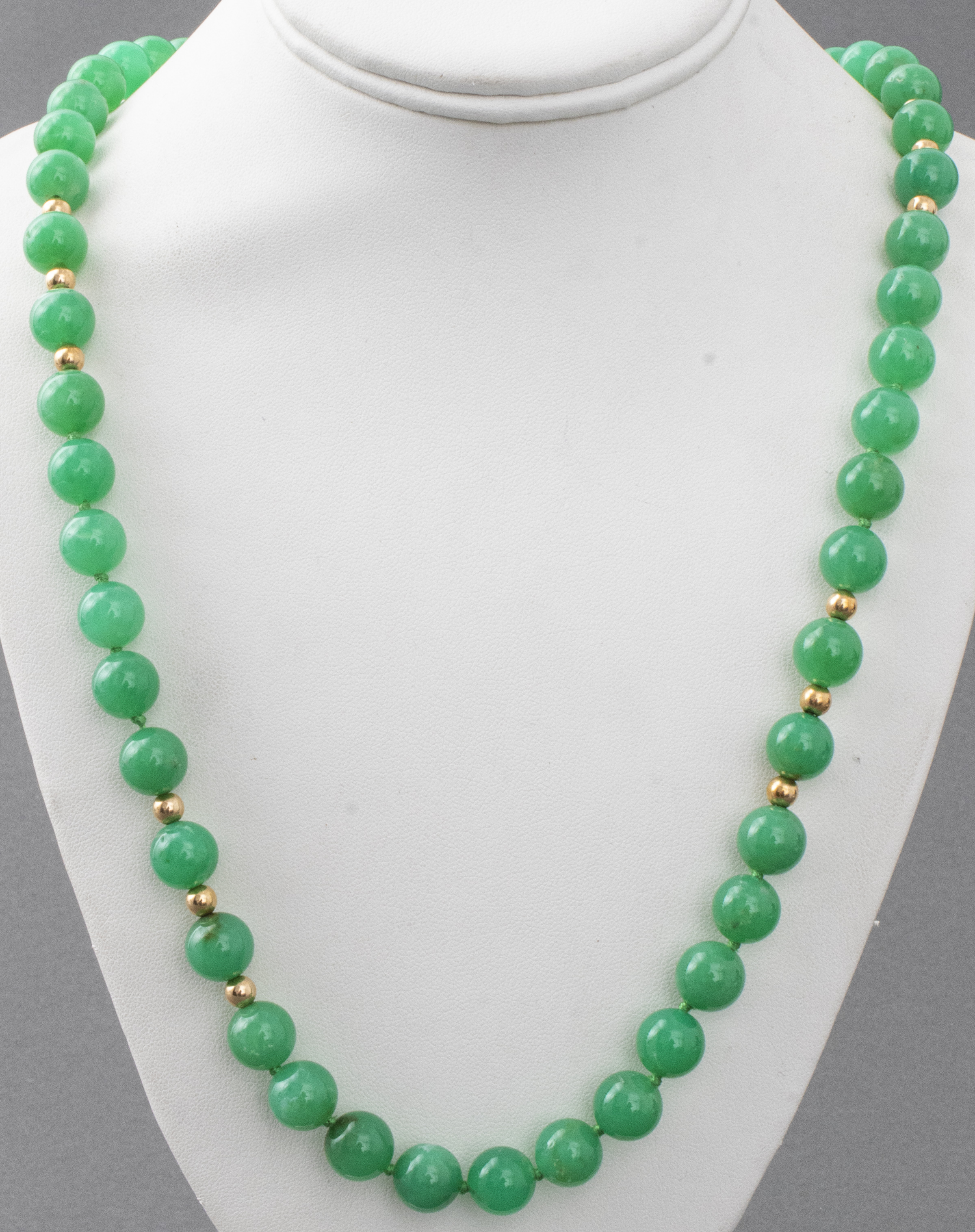 GREEN CHRYSOPHASE CHALCEDONY &