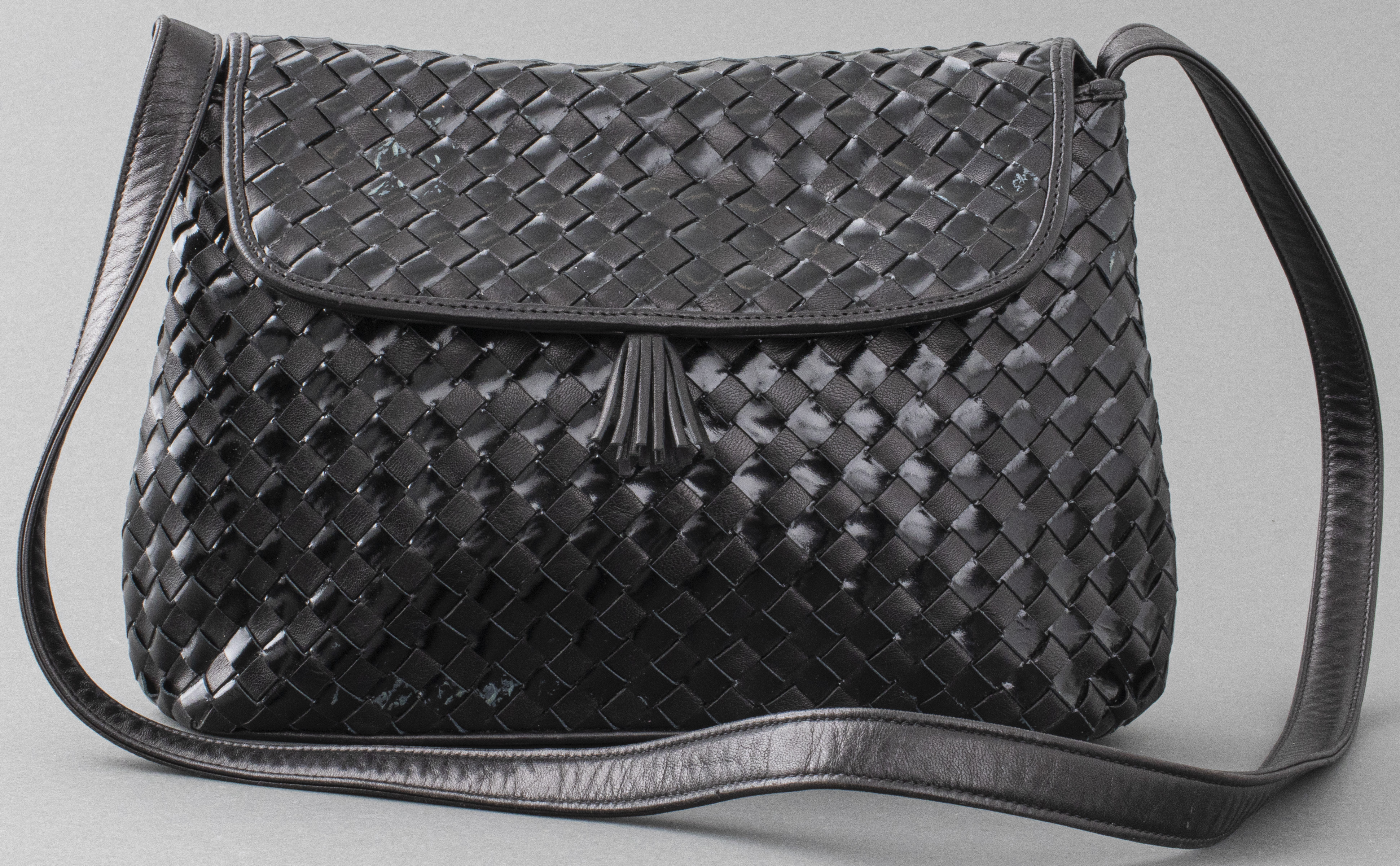 ARTBAG BLACK WOVEN LEATHER AND 3c454e