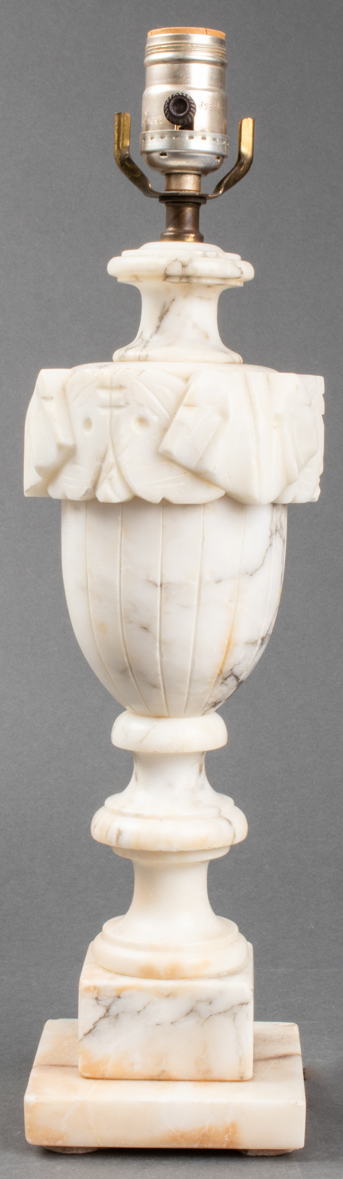 MARBLE NEOCLASSICAL STYLE LAMP