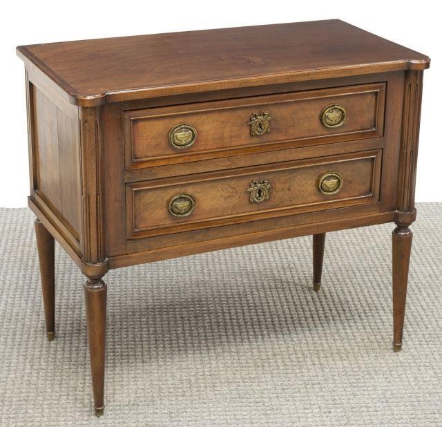 PETITE FRENCH LOUIS XVI STYLE MAHOGANY