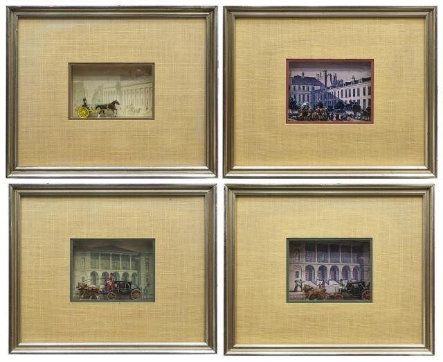  4 SHADOWBOX FRAMED ASSEMBLAGE 3c1ecf