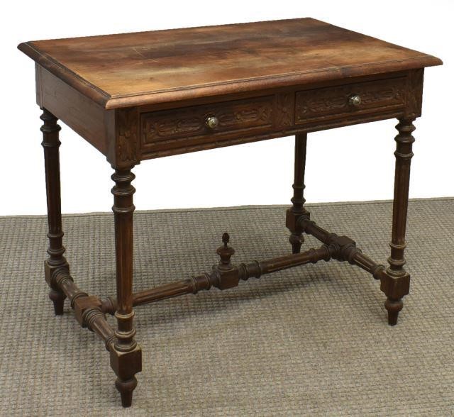 FRENCH LOUIS XVI STYLE CARVED OAK 3c1ed2