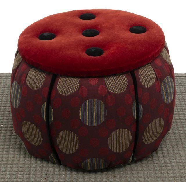 MACKENZIE CHILDS POLKA DOT STORAGE 3c1f53