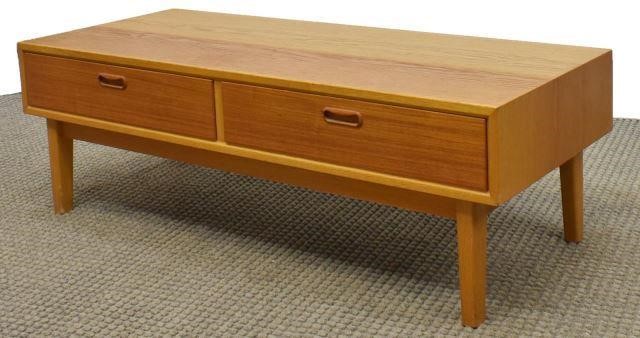 DANISH MID-CENTURY MODERN OAK LOW