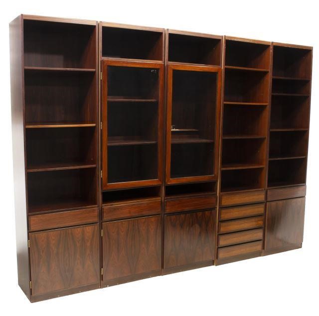 DANISH MID CENTURY ROSEWOOD WALL 3c1f97