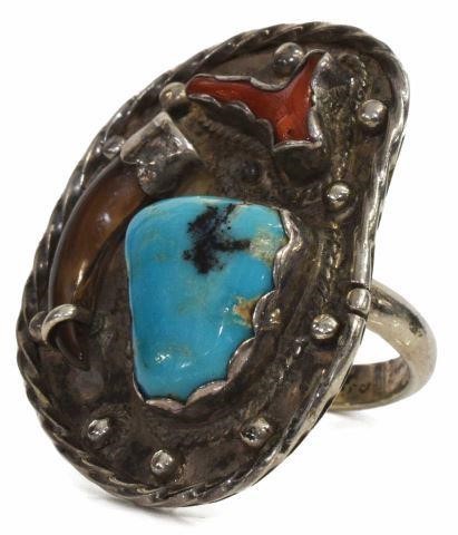 NATIVE AMERICAN TURQUOISE & RED