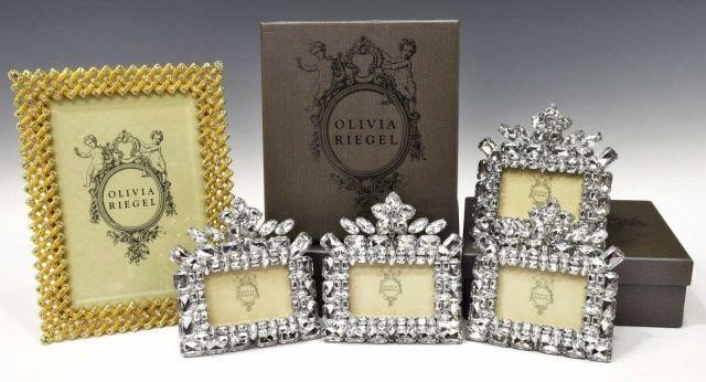 (5) OLIVIA RIEGEL RHINESTONE-SET