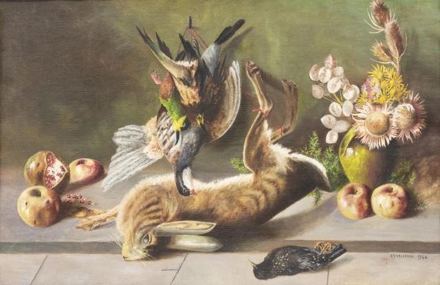 ITALIAN SCHOOL PAINTING STILL LIFE 3c2165