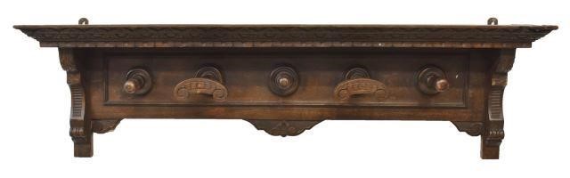 ITALIAN RENAISSANCE REVIVAL WALNUT