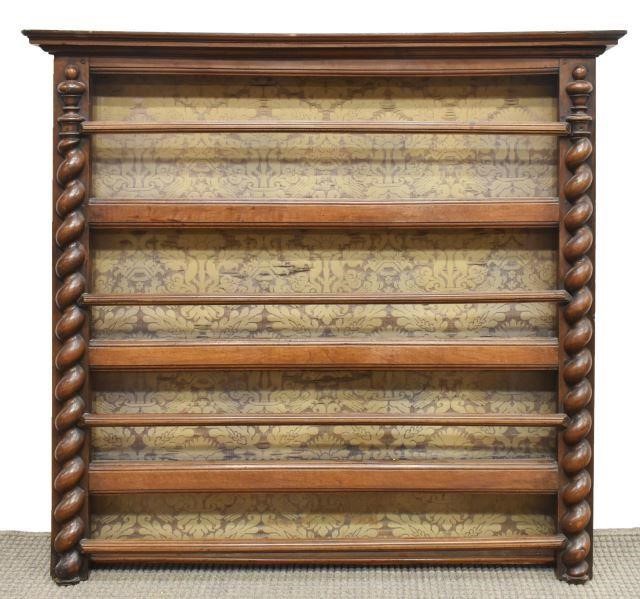 FRENCH WALNUT WALL HANGING PLATE