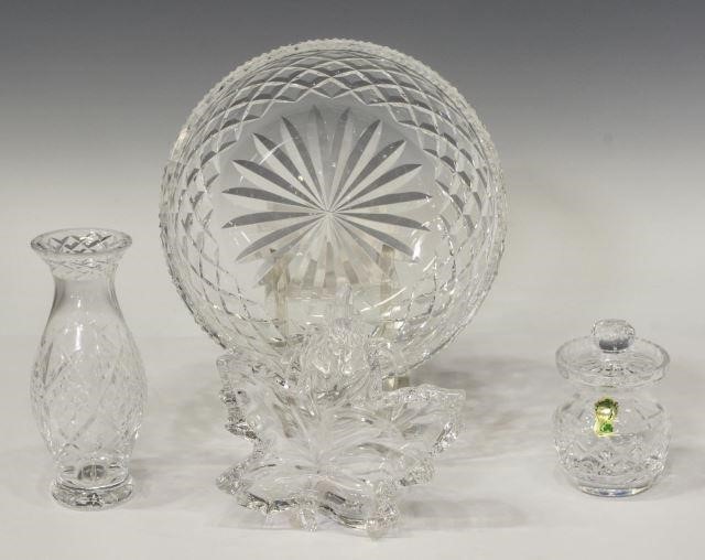 (4) WATERFORD CRYSTAL 8" BOWL,